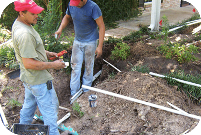 sprinkler repair houston